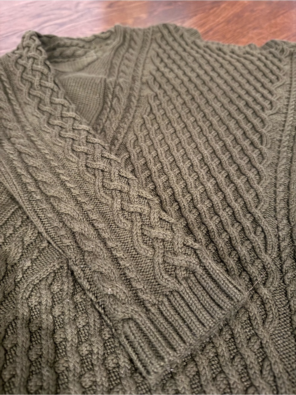 Dark Green Sweater - Picture 3 of 4